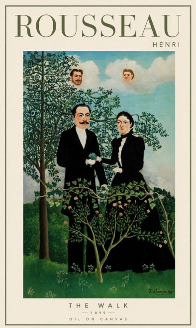 Rousseau The Walk No3 - Poszter