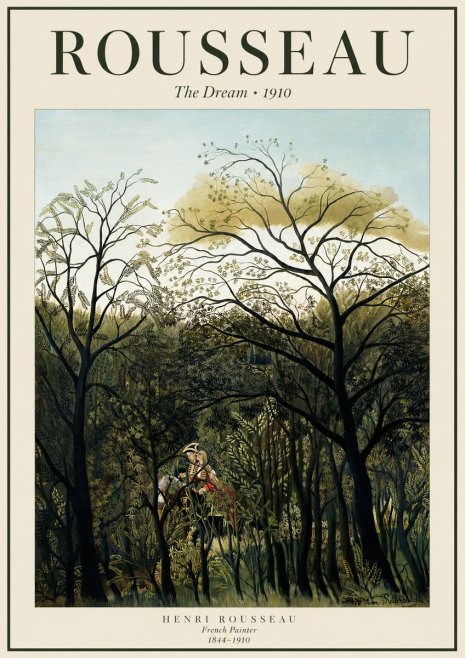 Rousseau The Dream I No1 - Poszter