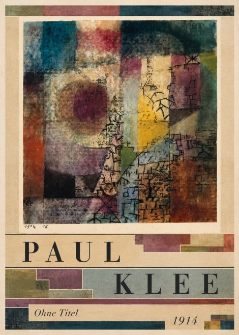 Paul Klee Ohne Titel I No3 - Poszter