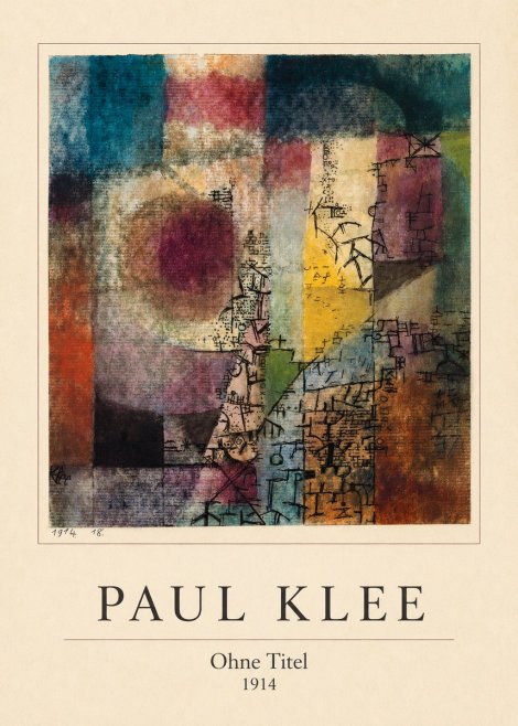 Paul Klee Ohne Titel I No4 - Poszter