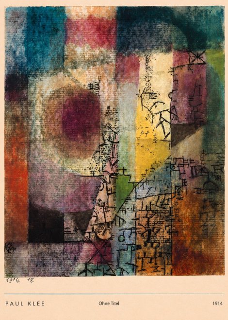 Paul Klee Ohne Titel I No5 - Poszter
