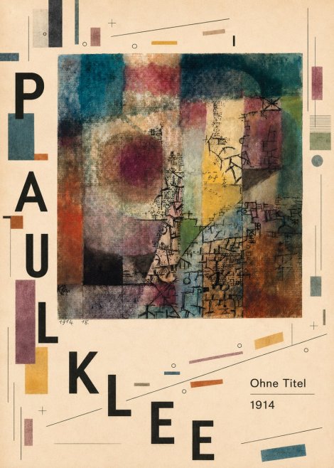 Paul Klee Ohne Titel I No6 - Poszter