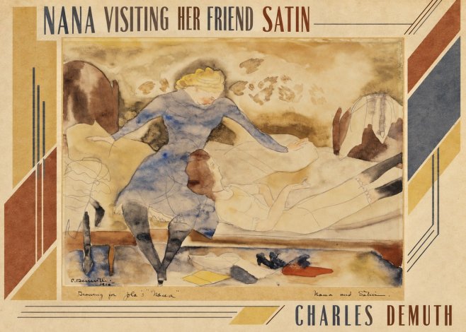 Charles Demuth Nana Visiting Her Friend Satin No3 - Poszter