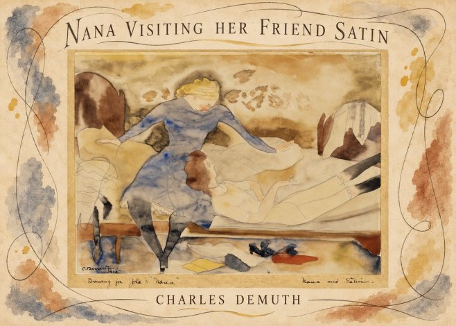 Charles Demuth Nana Visiting Her Friend Satin No4 - Poszter