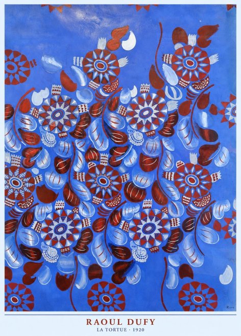 Raoul Dufy La Tortue No4 - Poszter