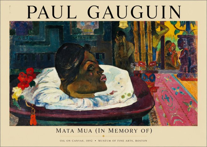 Paul Gauguin Mata Mua (in Memory Of) No1 - Poszter