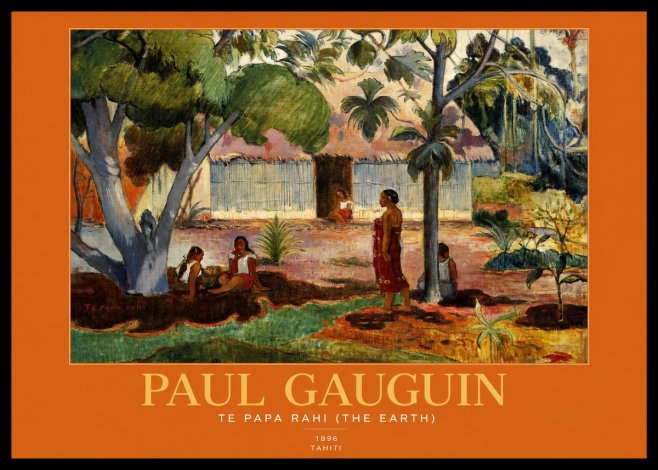 Paul Gauguin Te Papa Rahi (the Earth) No1 - Poszter