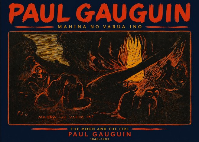 Paul Gauguin Mahina No Varua Ino No4 - Poszter