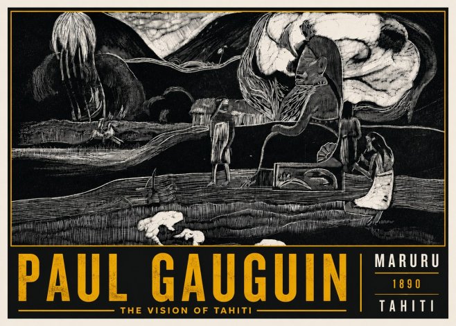 Paul Gauguin Maruru No6 - Poszter