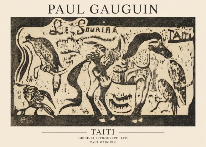 Paul Gauguin Taiti No1 - Poszter