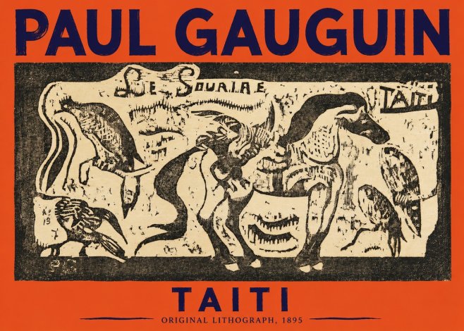 Paul Gauguin Taiti No2 - Poszter