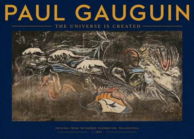 Paul Gauguin The Universe Is Created II No2 - Poszter