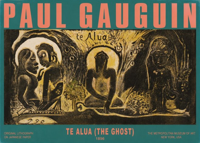 Paul Gauguin Te Alua (the Ghost) No2 - Poszter