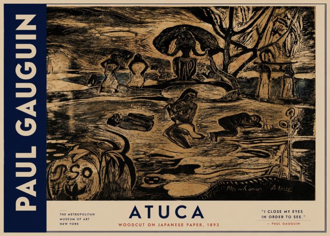 Paul Gauguin Atuca No3 - Poszter