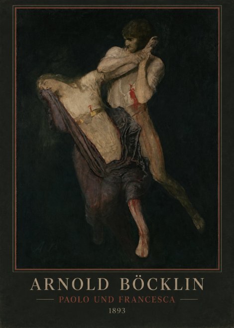 Arnold Böcklin Paolo Und Francesca No2 - Poszter