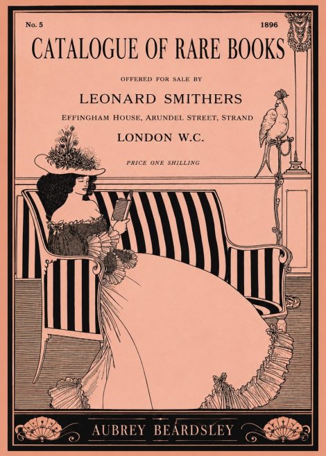 Aubrey Beardsley Catalogue of Rare Books No1 - Poszter