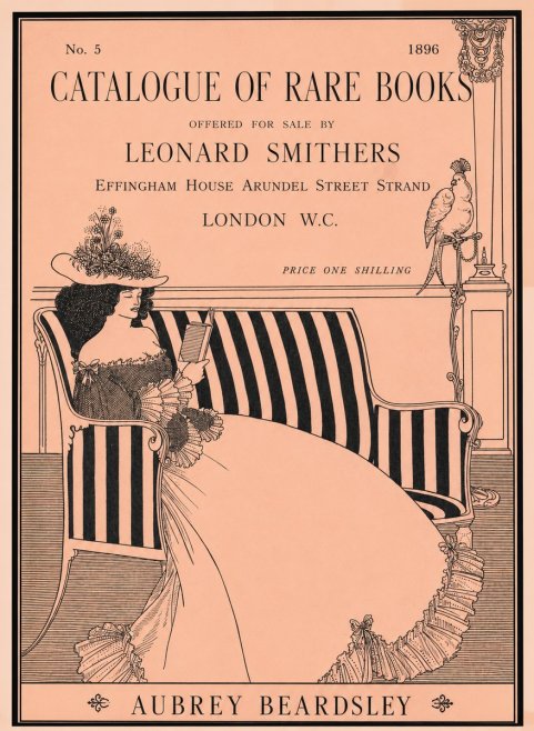 Aubrey Beardsley Catalogue of Rare Books No3 - Poszter