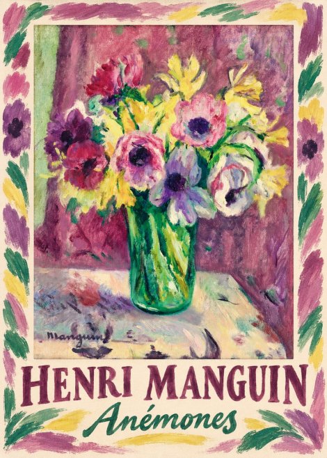 Henri Manguin Anémones No1 - Poszter