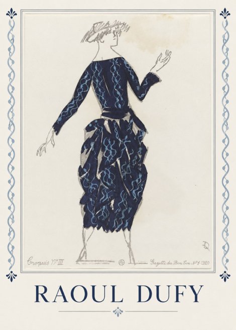 Raoul Dufy Croquis N°iii No1 - Poszter
