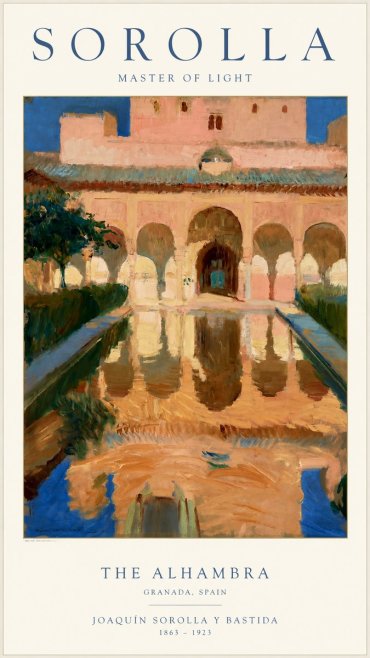 Sorolla The Alhambra No1 - Poszter
