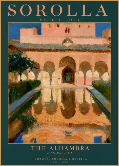 Sorolla The Alhambra No2 - Poszter