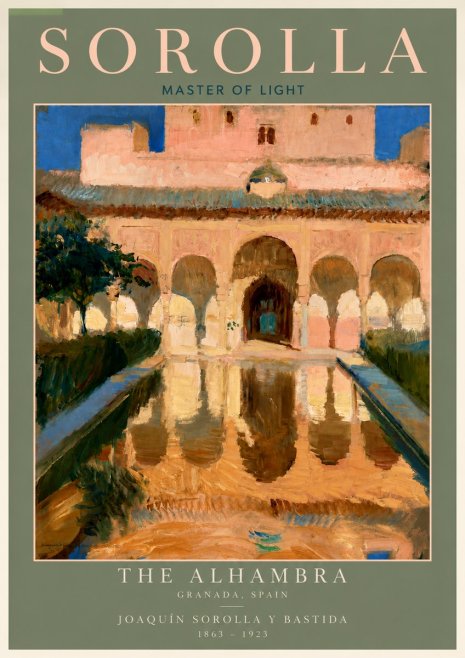 Sorolla The Alhambra No4 - Poszter