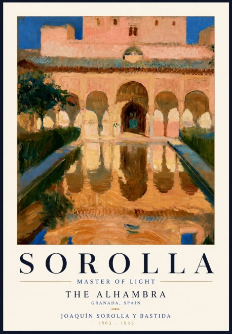 Sorolla The Alhambra No6 - Poszter