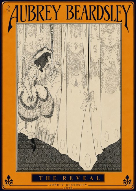 Aubrey Beardsley The Reveal No4 - Poszter