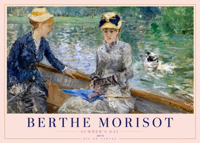 Berthe Morisot Summer's Day No4 - Poszter
