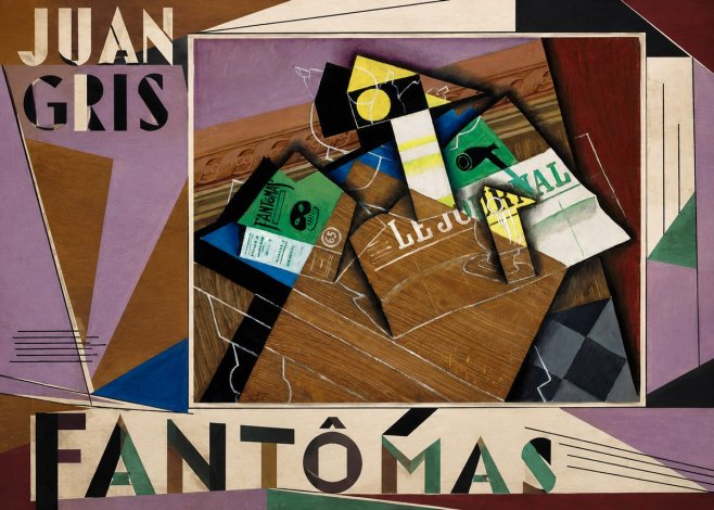 Juan Gris Fantômas I No2 - Poszter
