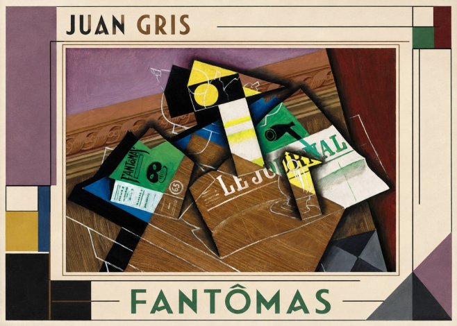 Juan Gris Fantômas I No3 - Poszter