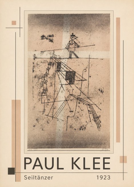 Paul Klee Seiltänzer II No1 - Poszter