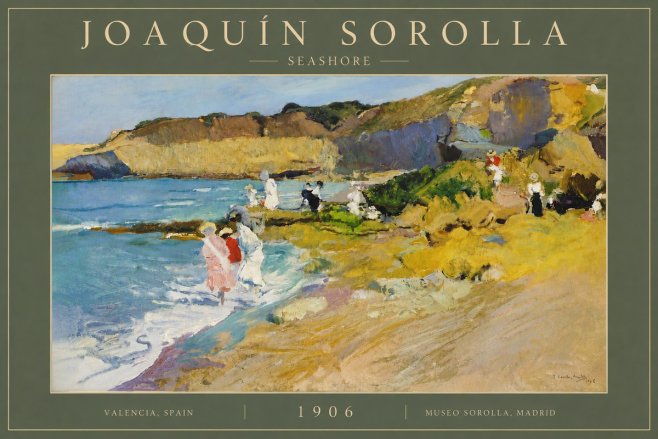 Sorolla Seashore No6 - Poszter