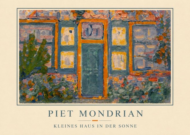 Piet Mondrian Kleines Haus in Der Sonne II No2 - Poszter
