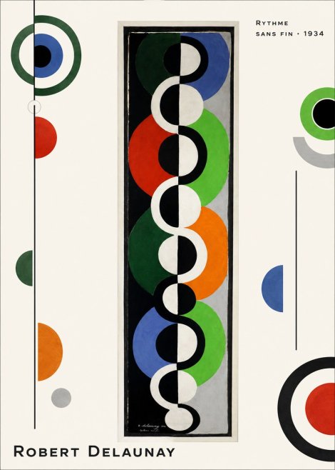 Robert Delaunay Rythme Sans Fin I No2 - Poszter