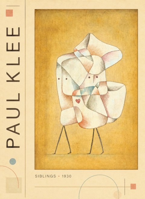 Paul Klee Siblings No2 - Poszter