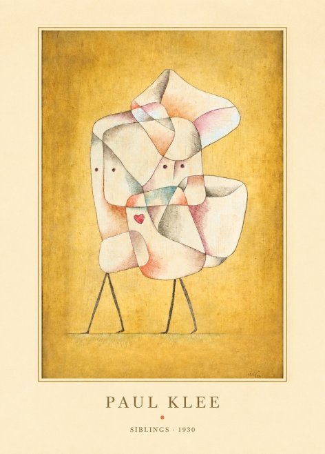 Paul Klee Siblings No4 - Poszter