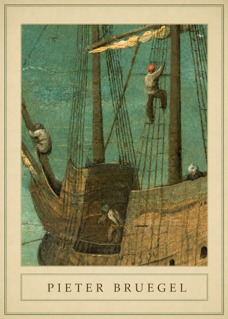 Pieter Bruegel The Ship No4 - Poszter