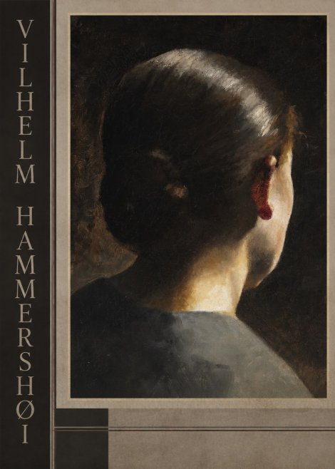 Vilhelm Hammershøi Woman from Behind No2 - Poszter