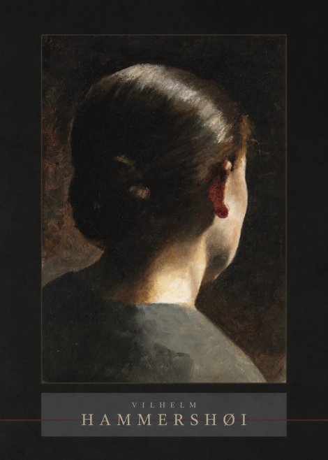 Vilhelm Hammershøi Woman from Behind No3 - Poszter
