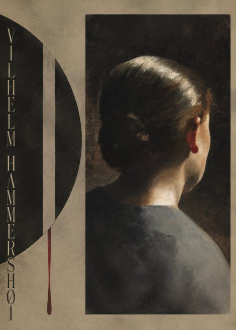 Vilhelm Hammershøi Woman from Behind No5 - Poszter