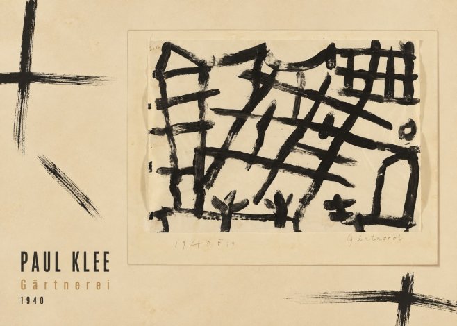 Paul Klee Gärtnerei No5 - Poszter