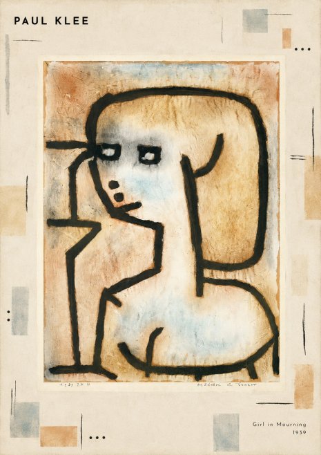 Paul Klee Girl in Mourning No3 - Poszter