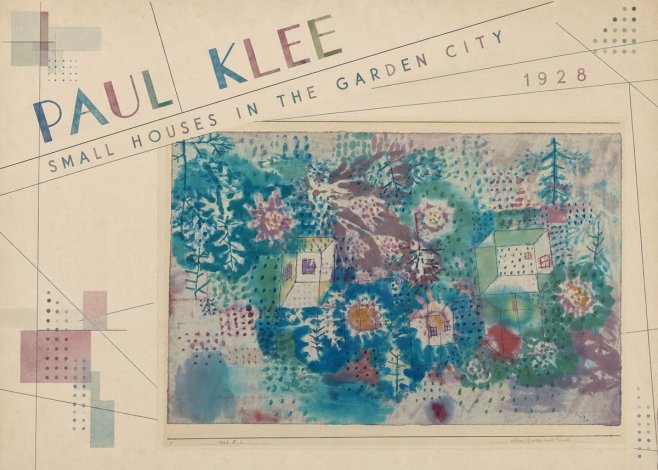 Paul Klee Small Houses in the Garden City No6 - Poszter