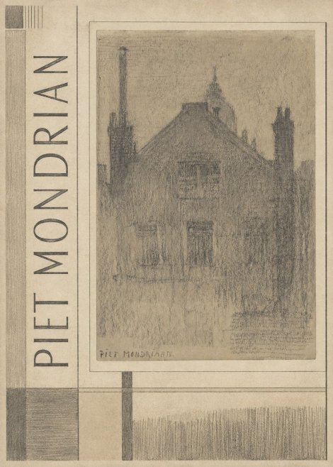 Piet Mondrian House Study No2 - Poszter