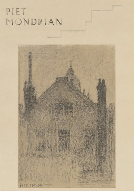 Piet Mondrian House Study No6 - Poszter