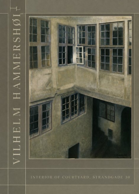 Vilhelm Hammershøi Interior of Courtyard, Strandgade 30 No2 - Poszter