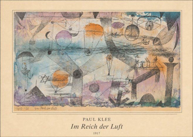 Paul Klee Im Reich Der Luft No3 - Poszter