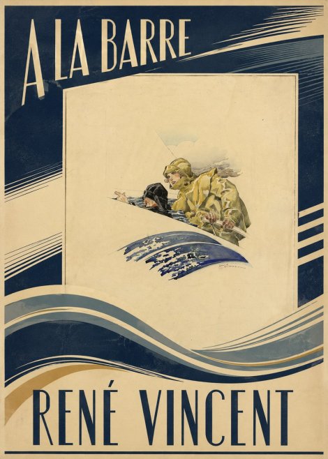 René Vincent A La Barre No2 - Poszter