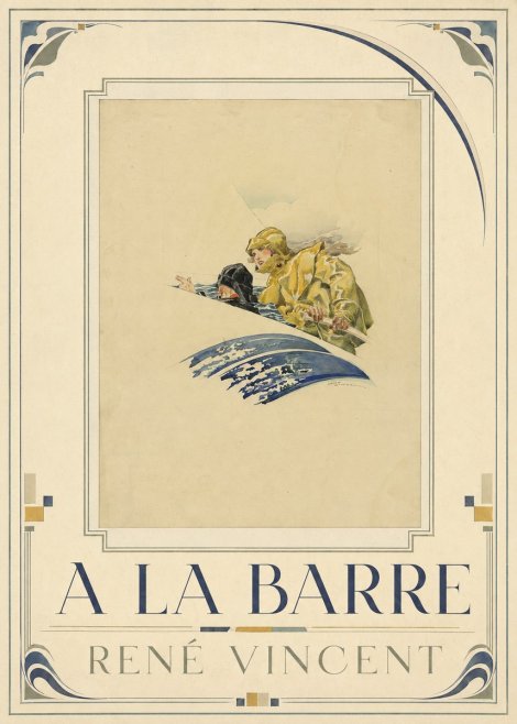 René Vincent A La Barre No3 - Poszter
